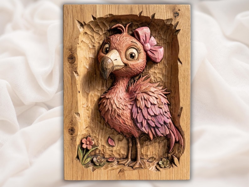 Cute Flamingo STL