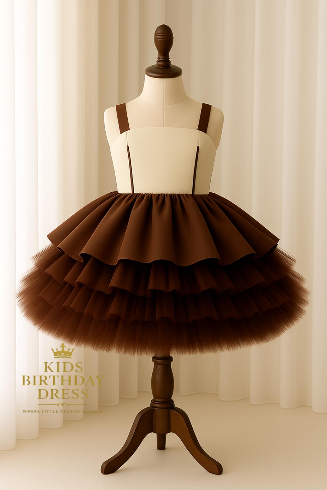 brown tutu dress for women Fleur de Rose Ballet Dress main image 1