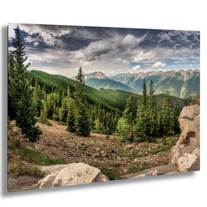 Aspen Mountain Print: Colorado Rocky Landscape Photography