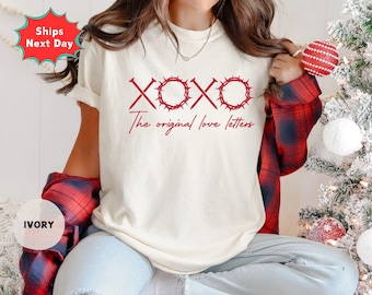 Comfort Colors XOXO Valentine's Day Shirt, Jesus Love Tee