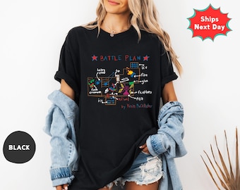 Comfort Colors Home Alone Battle Plan T-Shirt: Christmas Movie Tee