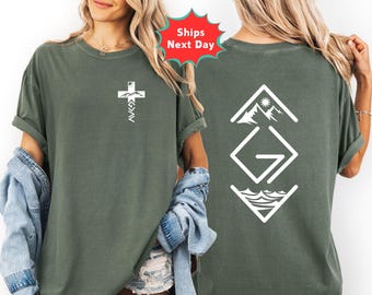 Comfort Colors Christian T-shirt, God Is Greater, Faith Shirt