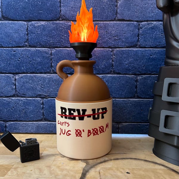 ¡El accesorio luminoso Jug O’Boom de Carl!