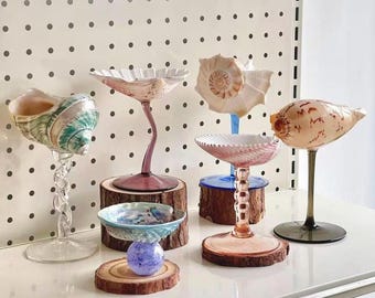 Handmade Seashell Cocktail Cup – Unique Coastal Barware