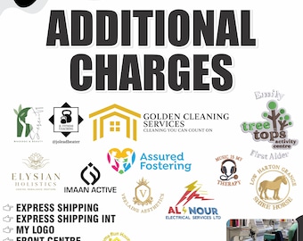 Zusatzkosten für zusätzlichen Text oder LOGO