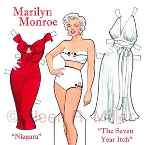 Marilyn Monroe Paper Doll