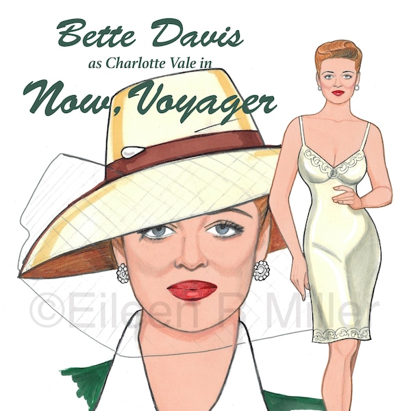 Bette Davis Paper Doll