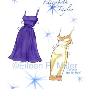 Elizabeth Taylor Tribute Paper Doll image 4