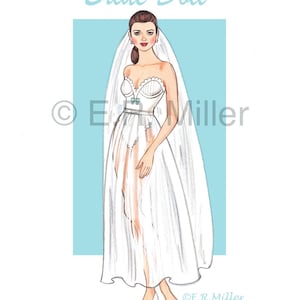 20th Century Brides Paper Doll