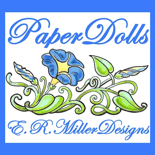 PaperDollsbyERMiller - Etsy
