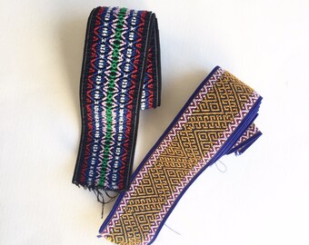 Elastic Trim, Boho Trim, Crafting Supply, Sewing Supply