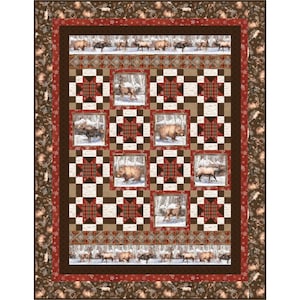 Motif de courtepointe Nature's Window BS2-415 - Motif en papier