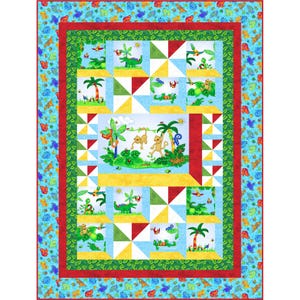 Patron de courtepointe Hangin Out in the Jungle BS2-414 - Patron en papier