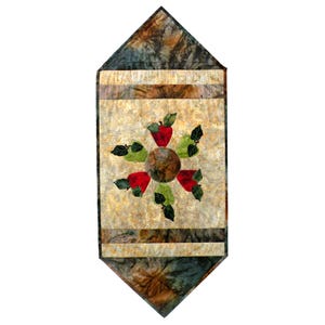 Batik Apple Table Runner Pattern BS2-284 - Paper Pattern