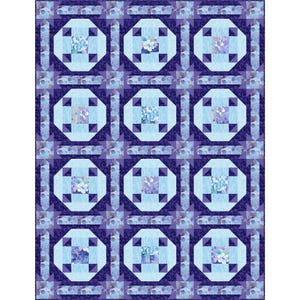 Patron de courtepointe Blueberry Lagoon BS2-328 - Patron en papier