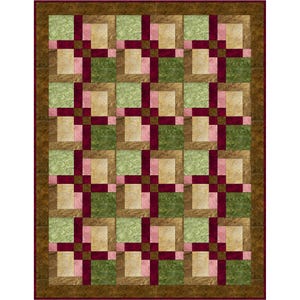 Patron de courtepointe Hors des sentiers battus BS2-305 - Patron en papier