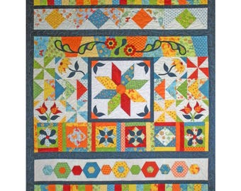 Let's GO Sampler Quilt Pattern BS2-247 - Paper Pattern