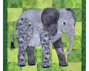 Ellingham Elephant Quilt Pattern SCN-2057 - Paper Pattern