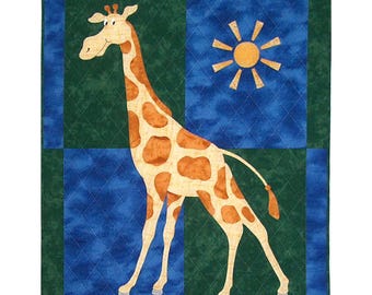 Geraldine Giraffe Quilt Pattern SCN-2037 - Paper Pattern