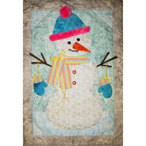 Motif de courtepointe murale Frosty Fred BS2-365 - Motif en papier