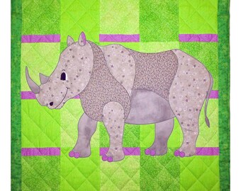 Roxie Rhino Quilt Pattern SCN-2072 - Paper Pattern
