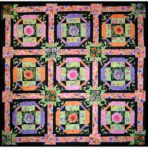 Patron de courtepointe Donna's Meadow BS2-236 - Patron en papier