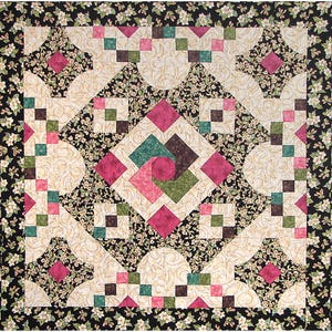 Queen's Courtyard Quilt Pattern BS2-266 - Paper Pattern