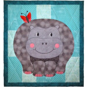 Patron de courtepointe Heidi Hippo SCN-2070 - Patron en papier