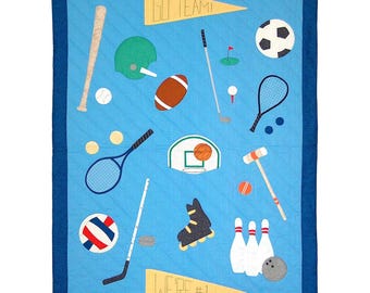 The Sports Quilt Pattern SCN-2020 - Paper Pattern