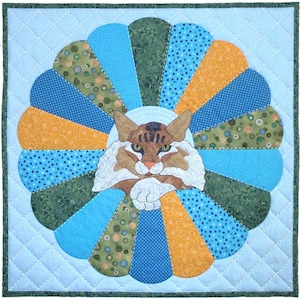 Dresden Cat Quilt Pattern SCN-2062 - Paper Pattern