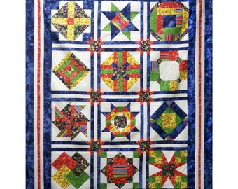 Introduction to Intermediate Quilting Pattern BS2-201 - Paper Pattern
