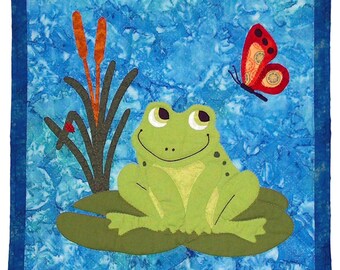 Francois Frog Quilt Pattern SCN-2031 - Paper Pattern