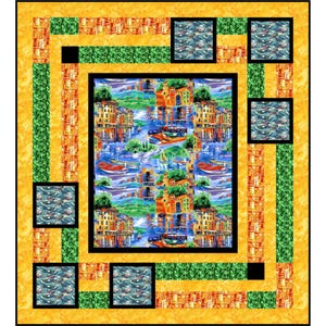 Portofino Quilt Pattern BS2-475 - Paper Pattern