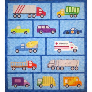 Just Trucks Quiltmuster SCN-2065 - Papierschnittmuster