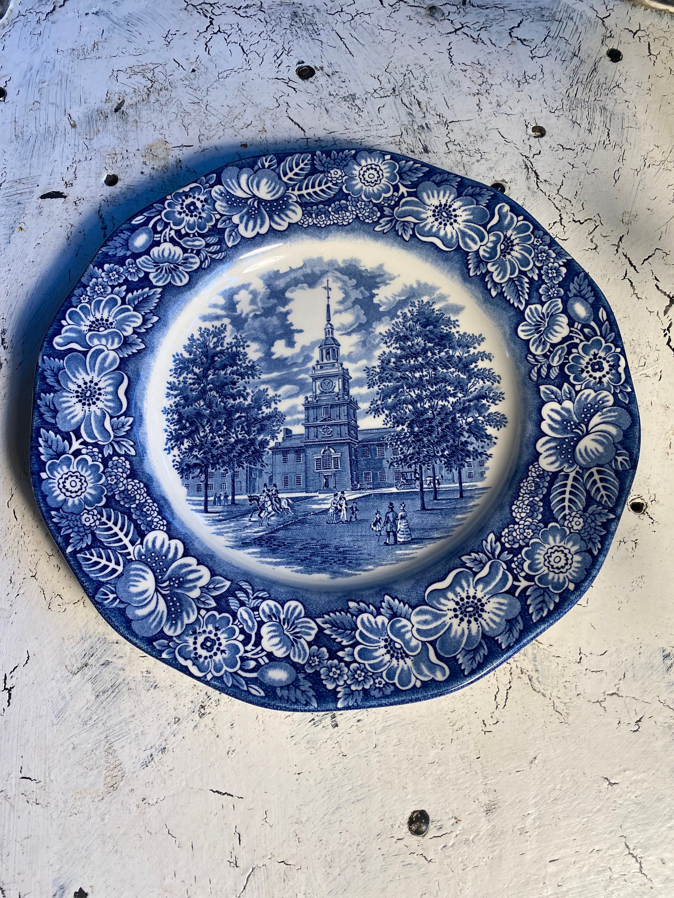 Staffordshire Liberty Blue 9 7/8