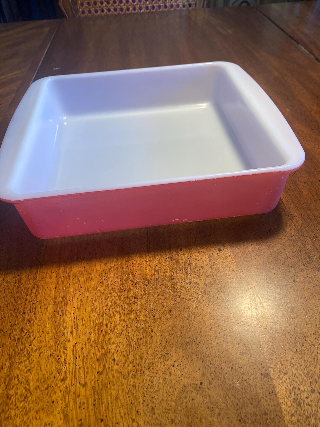 Pyrex 222 Baking Dish Pink Flamingo 8 X 8 X 2