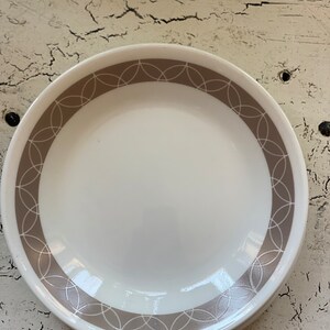 4 Corelle Sand Sketch Bread Plates 6.75