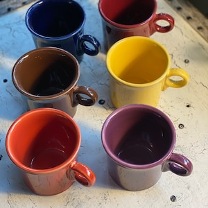 1 Fiesta Wear 10 oz Cups / Mugs Mixed Colors
