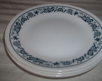 Set of 4 Corelle Old Town  Bread,  6.75"