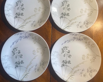Corelle Shadow Grasses 10.25” Dinner Plates set of 4