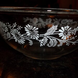 Colonial Mist Clear, Pyrex # 323, 1.5 Quart/1.5 Liter  Nesting Mixing Bowl