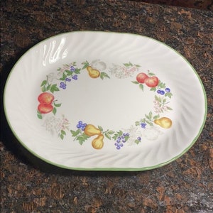 1 Corelle Chutney Platter, Made in the USA