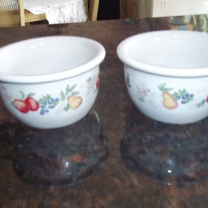 2 Corelle Coordinates Chutney ,7 oz Stoneware Ramekin Bowls