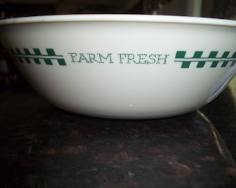 1-8 1/2" Farm Fresh Corelle Serving Bowl1 Quarts/4Cups