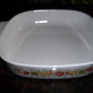 Corning Ware Spice of Life A-10-B With out Lid, 10" x 10" x2" Casserole/Baking Pan