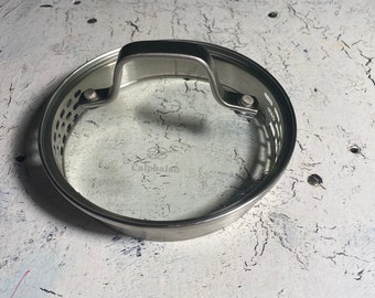 Calphalon Glass lid 6 7/16'", (just short of 6.5")
