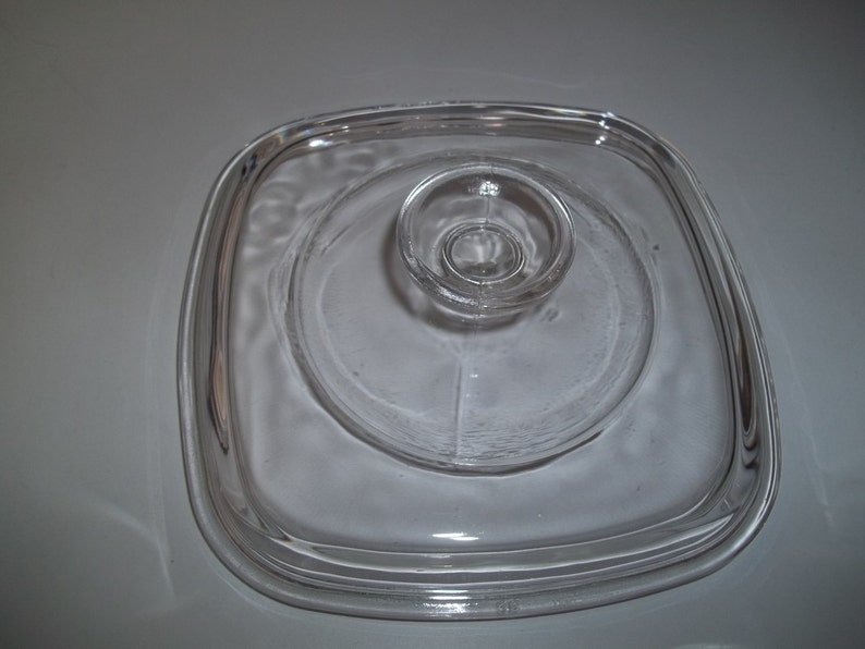 Pyrex Lid P7C Large Knob Lid fits Corning Ware 1 1 1/2 Etsy
