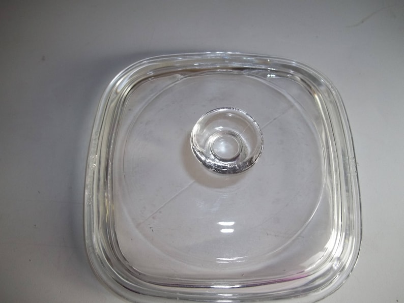 Corning Ware 1 Petite Pan Glass Lid fits P41b and P43B lid Etsy