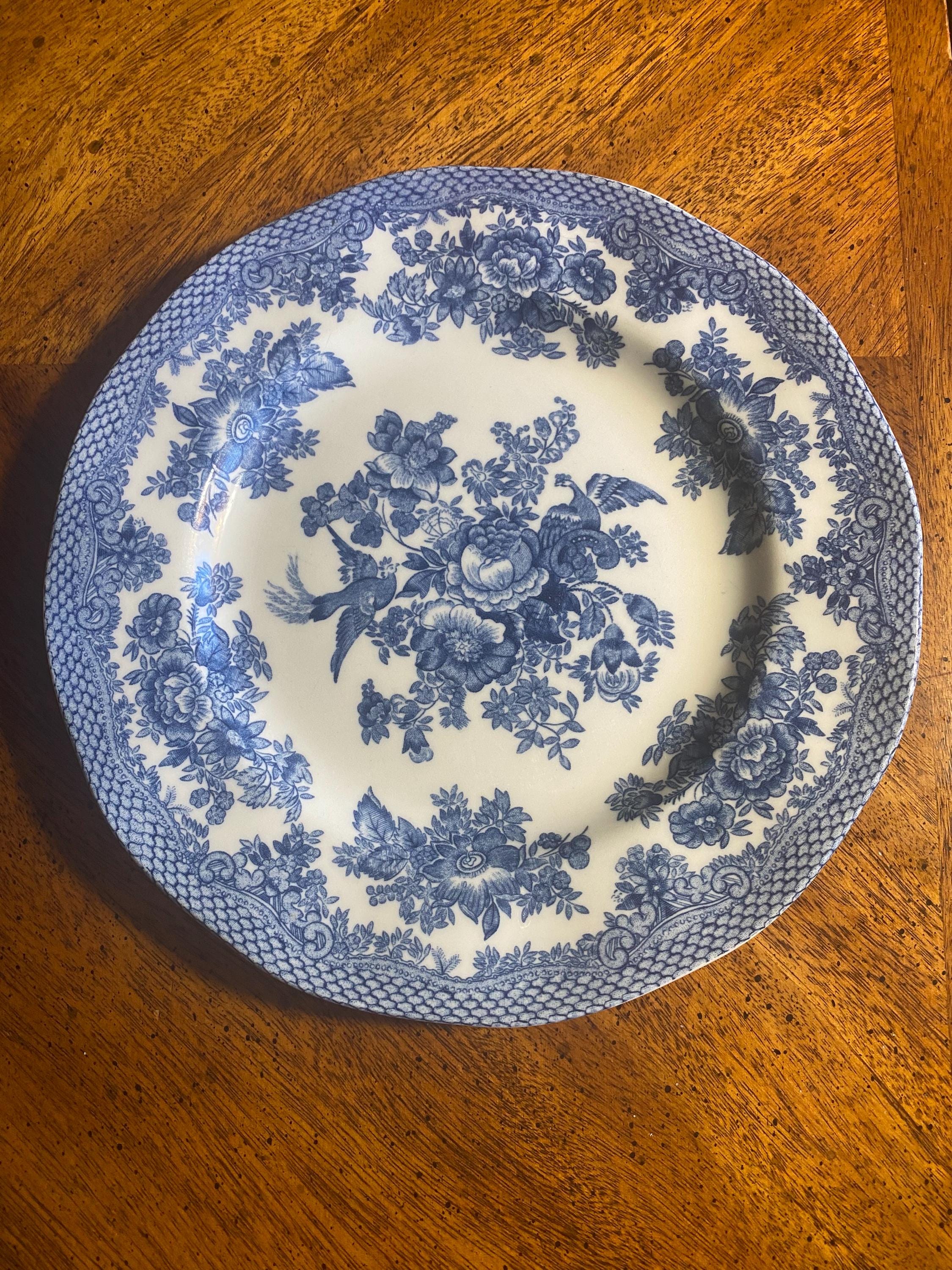 Johnson Brothers Blue Rose Chintz - Etsy