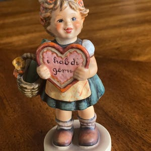 Hummel # 387 Girl Valentine Gift